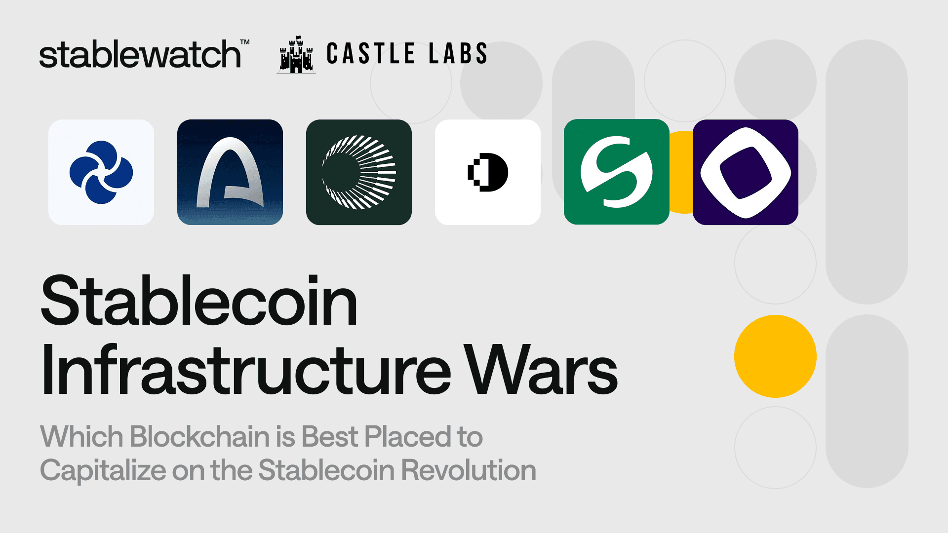 Stablecoin Infrastructure Wars